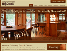 Tablet Screenshot of floorsandcabinets.com